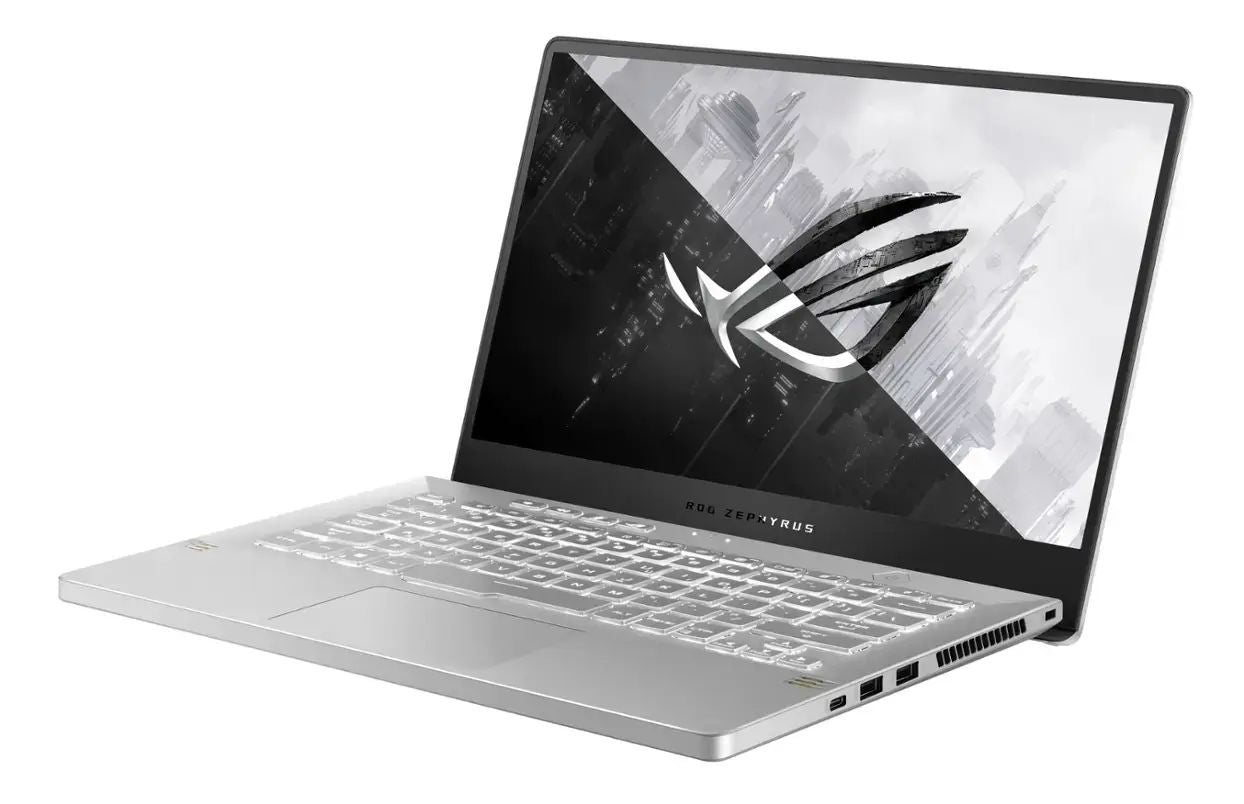 ASUS ROG Zephyrus 14" – FHD 144Hz - AMD Ryzen 7 5800HS - 16GB  RAM - NVIDIA GeForce RTX 3060 - 512GB SSD - Moonlight White - GA401QM-G14.R73060