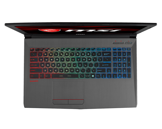 MSI GF62 8RE-058US – 15.6" FHD – Intel Core i7-8750H – 16GB RAM – NVIDIA GeForce GTX 1060 (6GB) – 1TB HDD + 256GB SSD – Black – GF62058