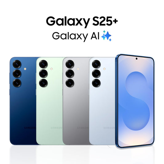 Unlocked Samsung Galaxy S25 Plus 5G - 256GB - Silver Shadow - SM-S936UZSAXAA