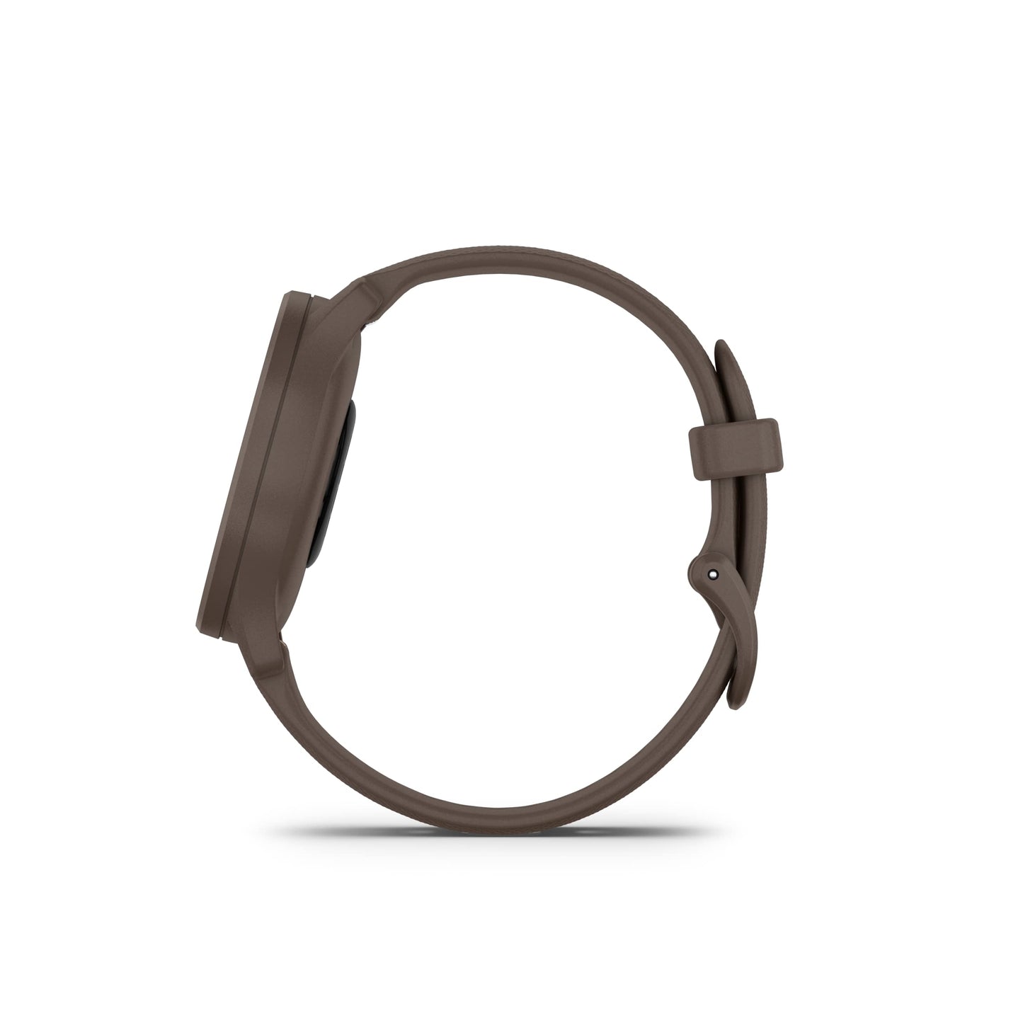 Garmin Vivomove Sport 40mm Cocoa Case with Cocoa & Peach Gold Silicone Band – 010-02566-02