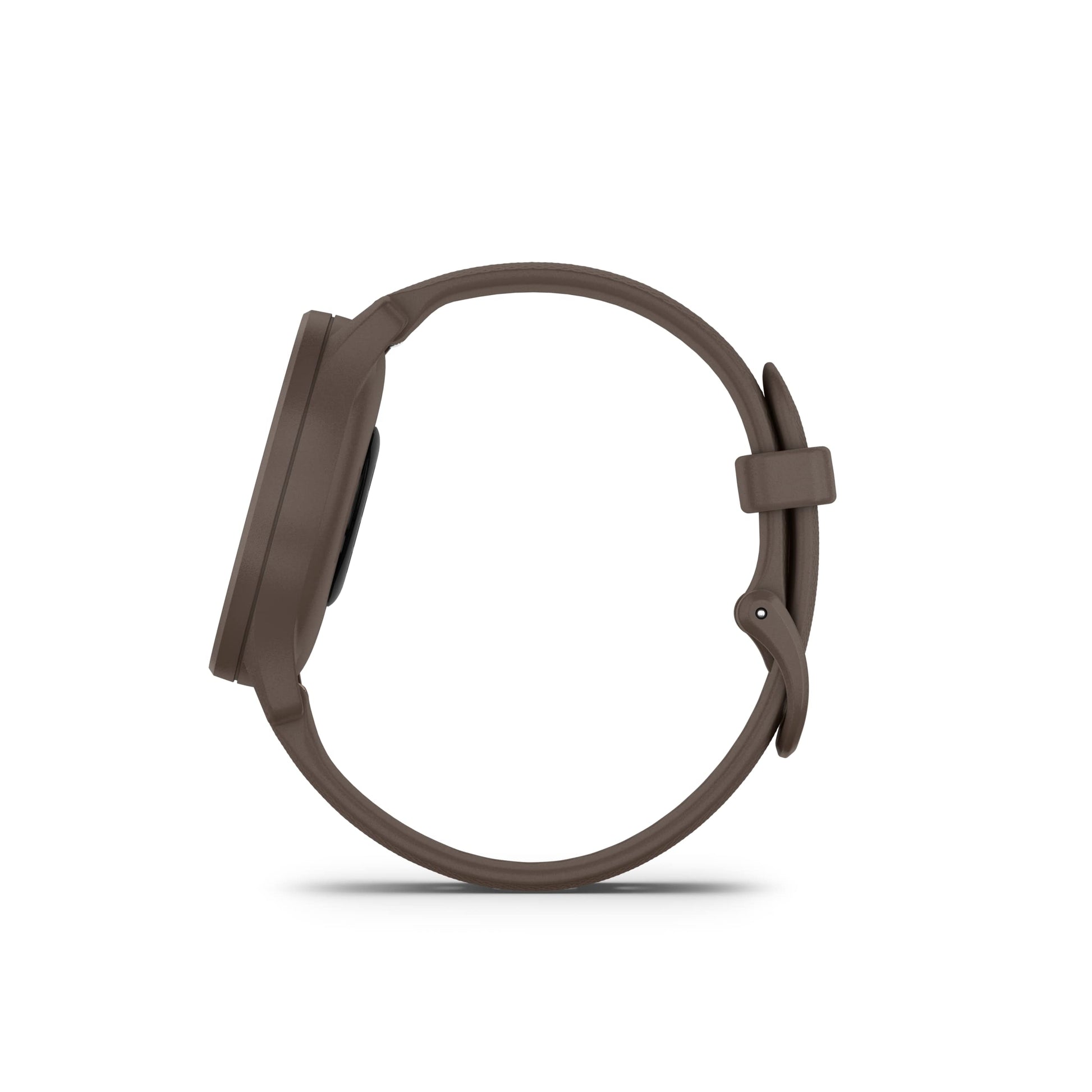 Garmin Vivomove Sport 40mm Cocoa Case with Cocoa & Peach Gold Silicone Band – 010-02566-02