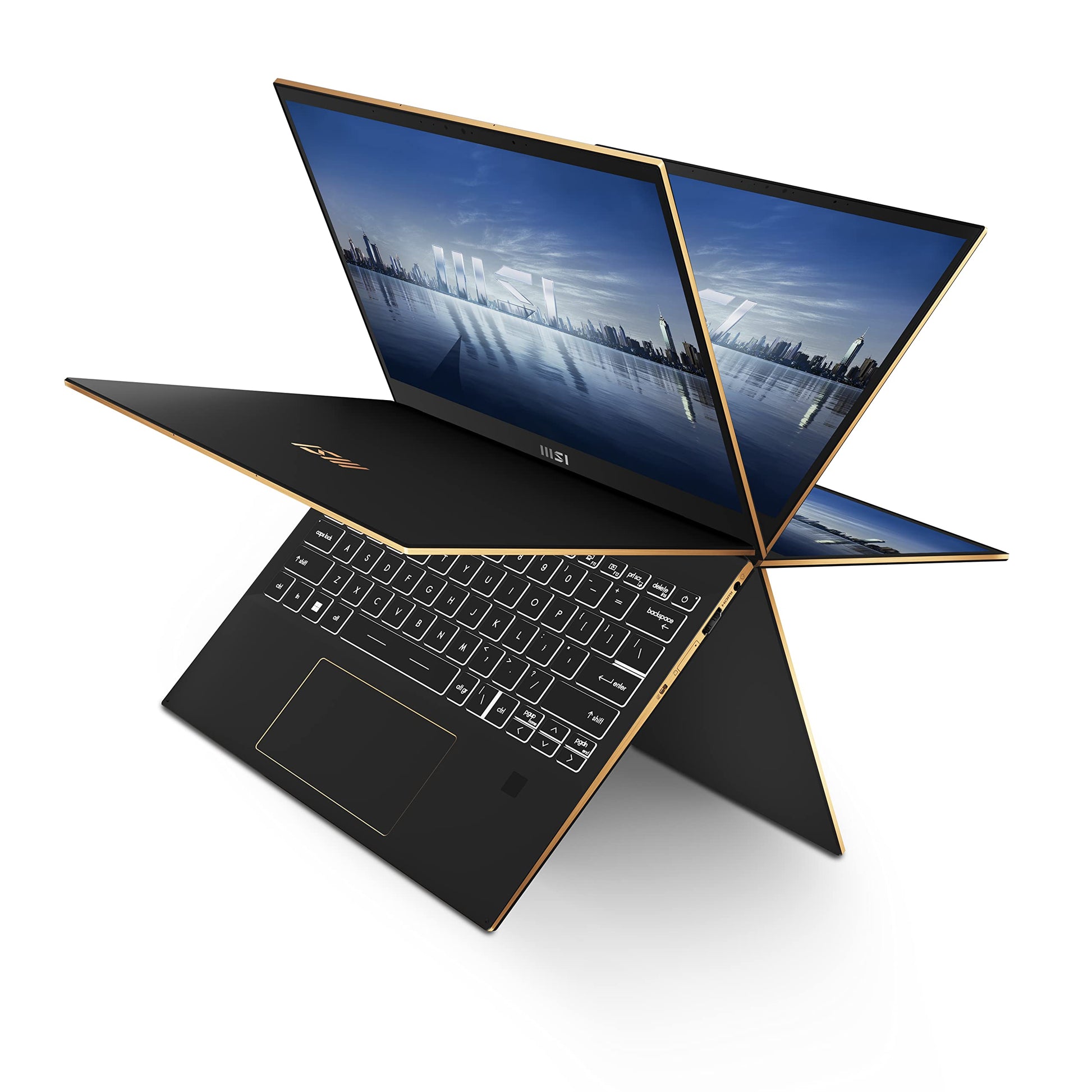 MSI Summit E13 Flip Evo A12MT-026US – 13.4" FHD+ Touch 120Hz – Intel Core i7-1280P – 16GB RAM – 1TB SSD – Ink Black – SUME1312026
