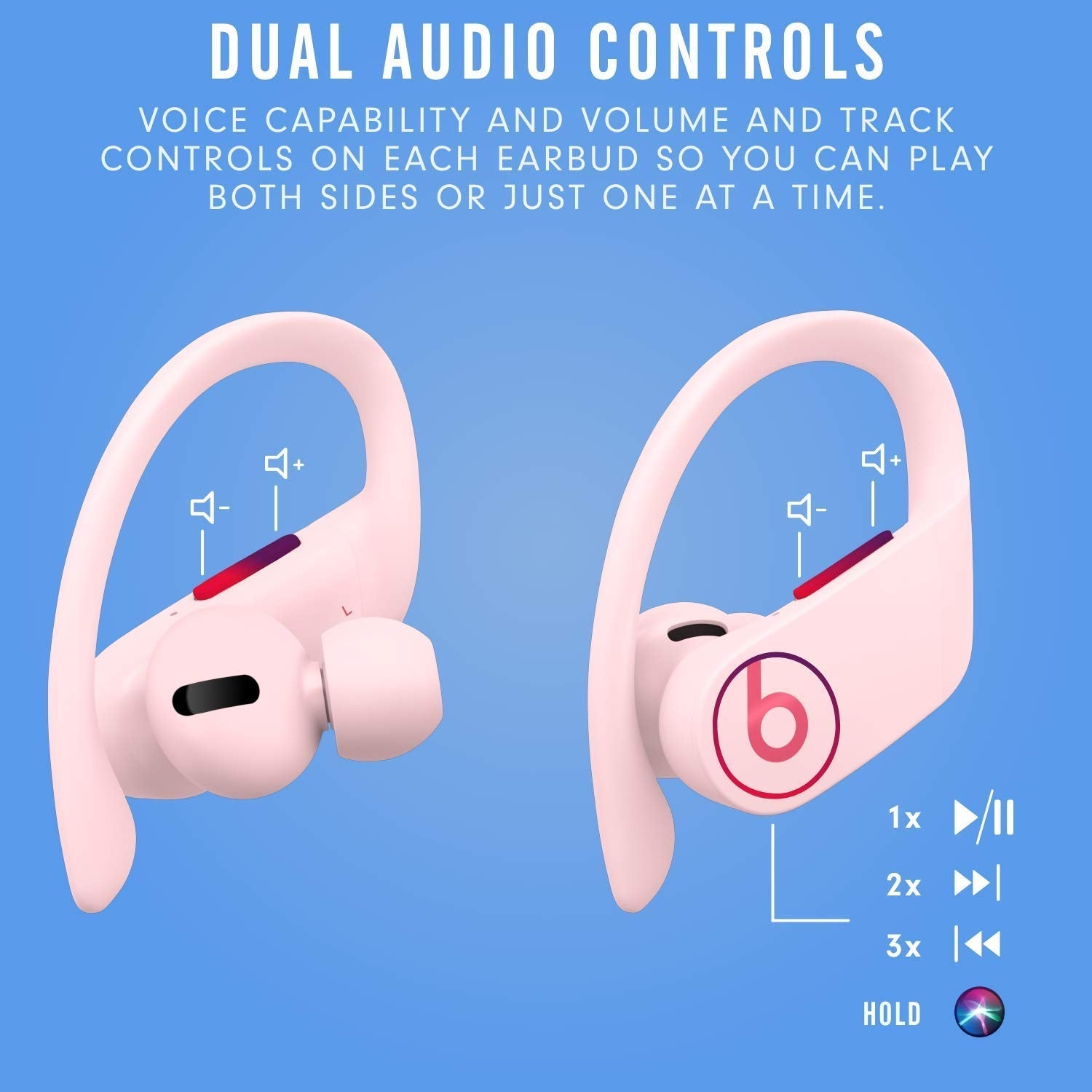 Beats Powerbeats Pro Wireless Headphones – Cloud Pink – MXY72LL/A