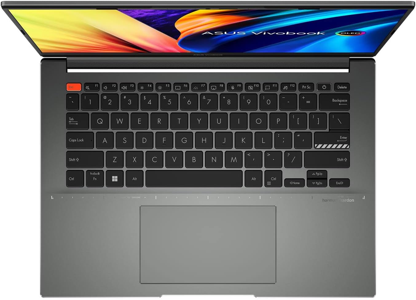 Asus Vivobook - WQXGA+ - Intel Core i7-12700H - 12GB RAM - 512GB SSD - Gray - S5402Z