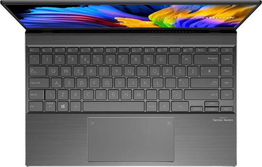 ASUS ZenBook – 14" FHD Touch – AMD Ryzen 5 5500U – 8GB RAM – NVIDIA GeForce MX450 – 1TB SSD – Silver – Q408UG