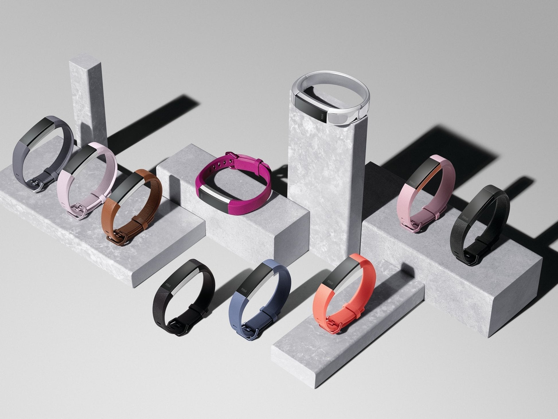 Fitbit Alta Fitness Tracker – Black – Large – FB406BKL