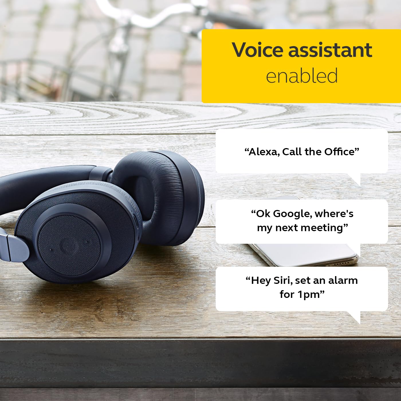 Jabra Elite 85h Wireless Noise Cancelling Over-the-Ear Headphones – Titanium Black – 100-99030000-02
