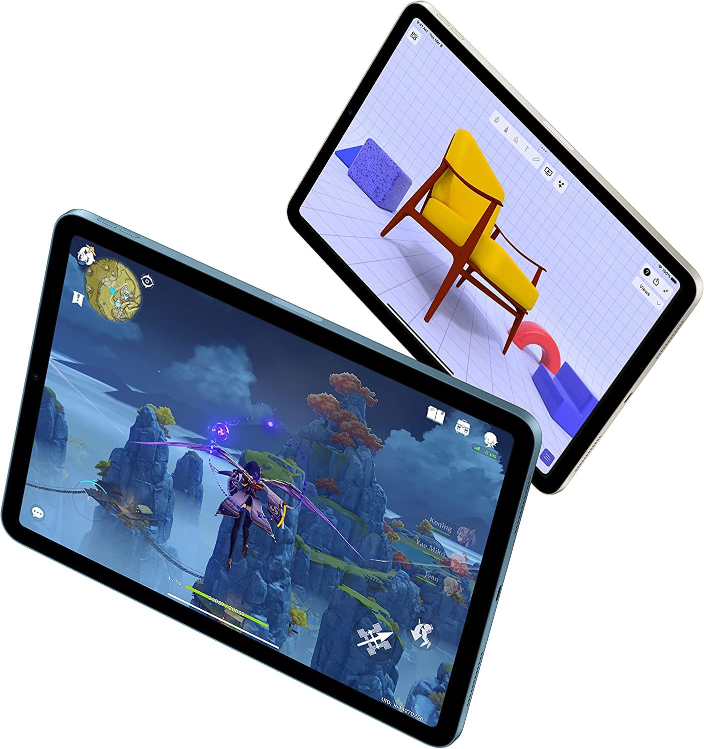 Apple iPad Air 5th Gen (2022) WiFi Only - 64GB - Purple - MME23LL/A
