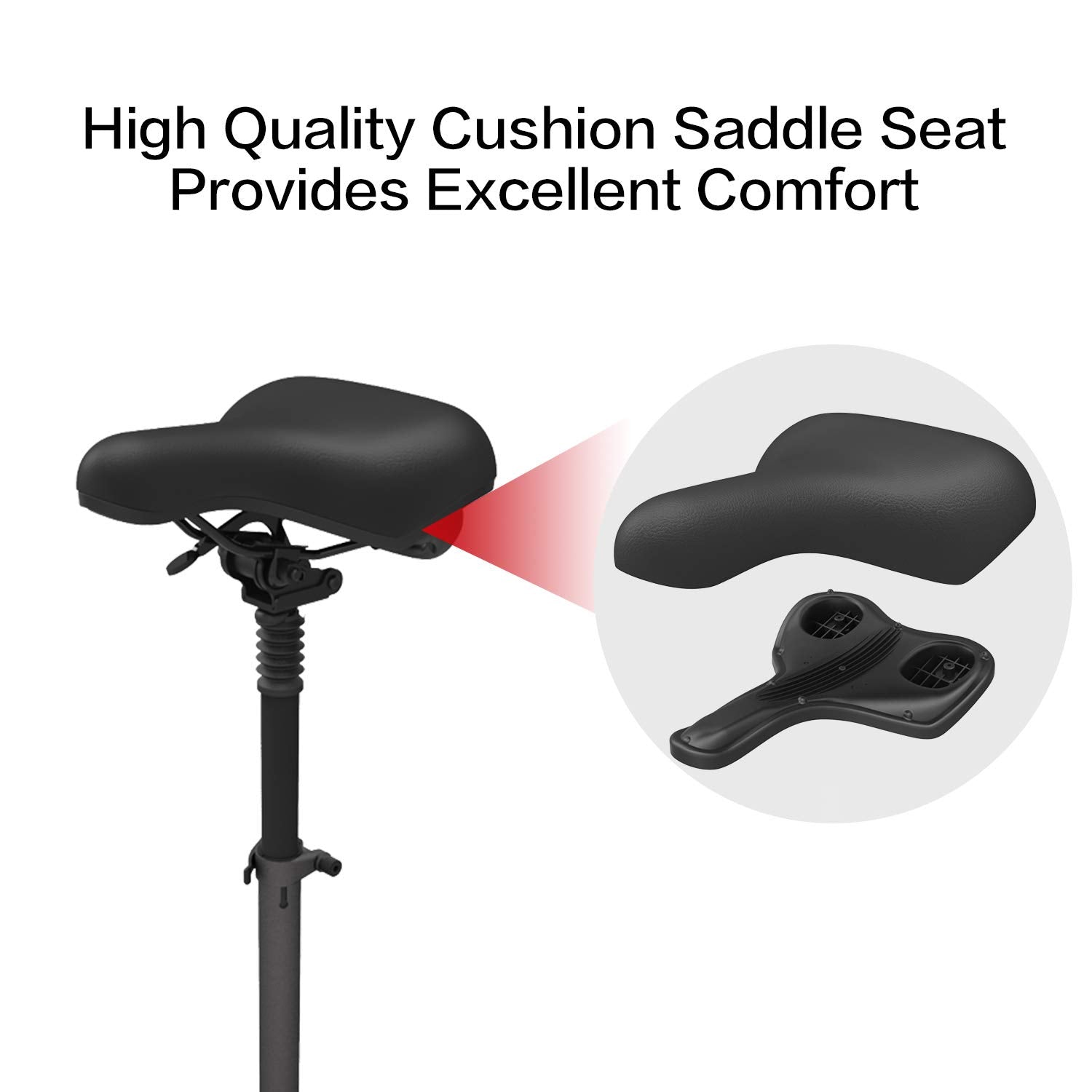Segway - KickScooter Seat for G30 Max & Max G30LP - Black - AB.00.0011.93