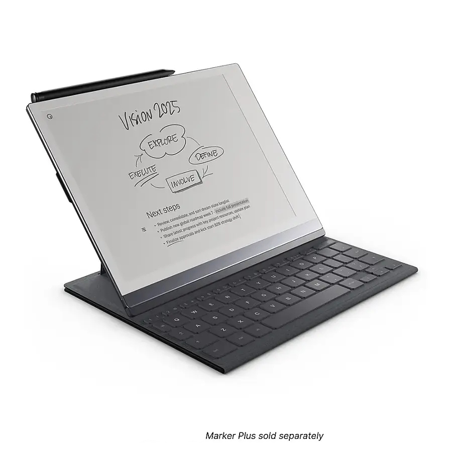 reMarkable 2 - 10.3 Paper Tablet with Ink Black Type Folio Keyboard Case (No Pen Included) RM113 / RM810