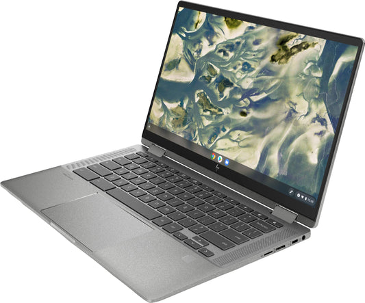HP Chromebook x360 – 14" FHD Touch – i3-1115G4 – 8GB RAM – 128GB SSD – Mineral Silver – 14c-cc0013dx