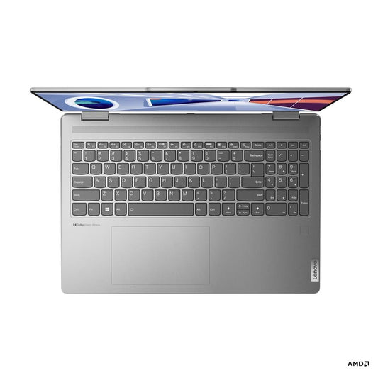 Lenovo Yoga 7 16ARP8 – 16″ WUXGA Touch – AMD Ryzen 7 7735U – 16 GB RAM – Radeon 680M – 1 TB SSD – Arctic Gray – 83BS0002US
