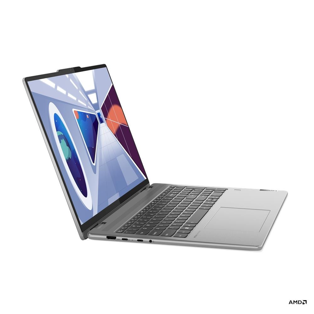 Lenovo Yoga 7 16ARP8 – 16″ WUXGA Touch – AMD Ryzen 7 7735U – 16 GB RAM – Radeon 680M – 1 TB SSD – Arctic Gray – 83BS0002US