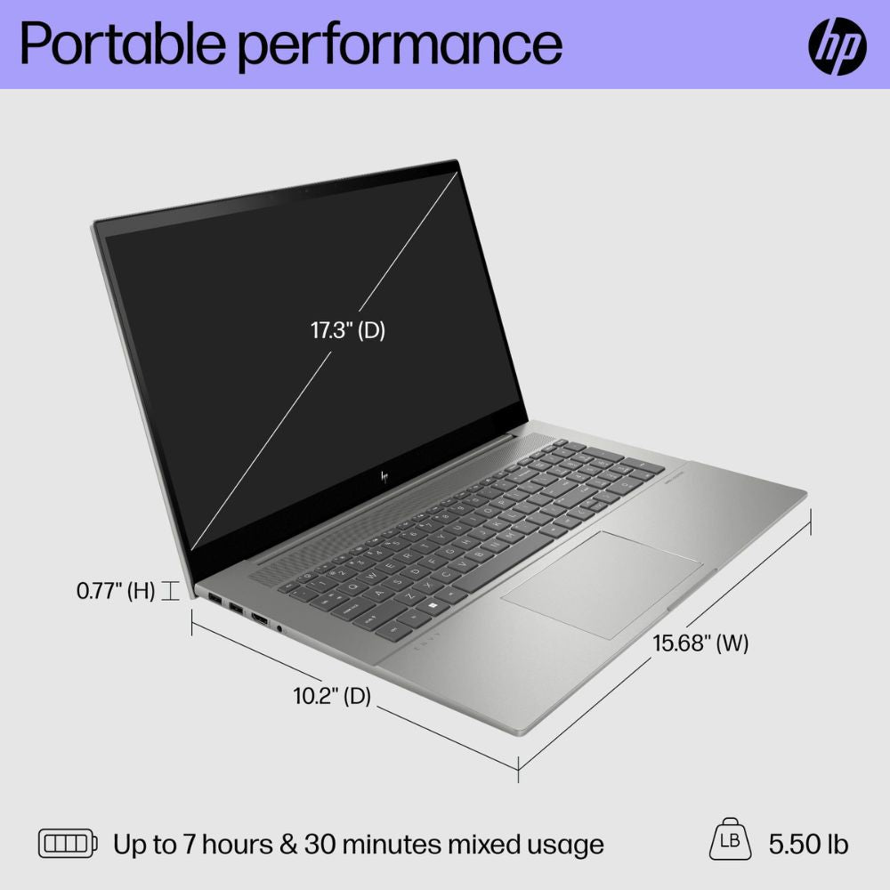 HP Envy - FHD Touch - i7 13700H - 12GB RAM - 1TB SSD - Silver