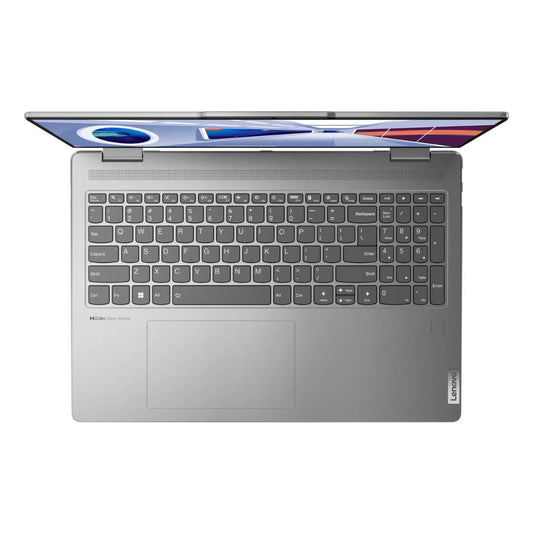 Lenovo Yoga 7 – 16" WUXGA 2-in-1 Touch Screen – AMD Ryzen 7 7735U – 16GB RAM – 512GB SSD – Arctic Grey – 83BS0001US