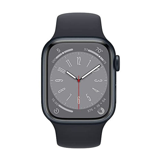 Apple Watch Series 8 45MM GPS + Cellular Midnight Aluminum Case Midnight Band - M/L - MNVL3LL/A
