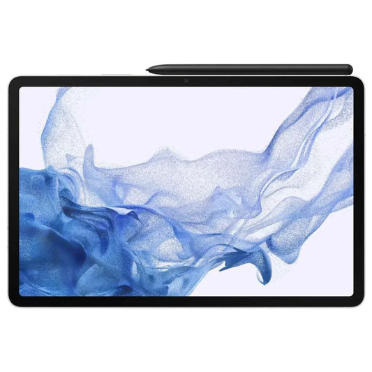 Samsung - Galaxy Tab S8+ - 12.4" 256GB - Wi-Fi - S-Pen - Silver - SM-X800NZSBXAR