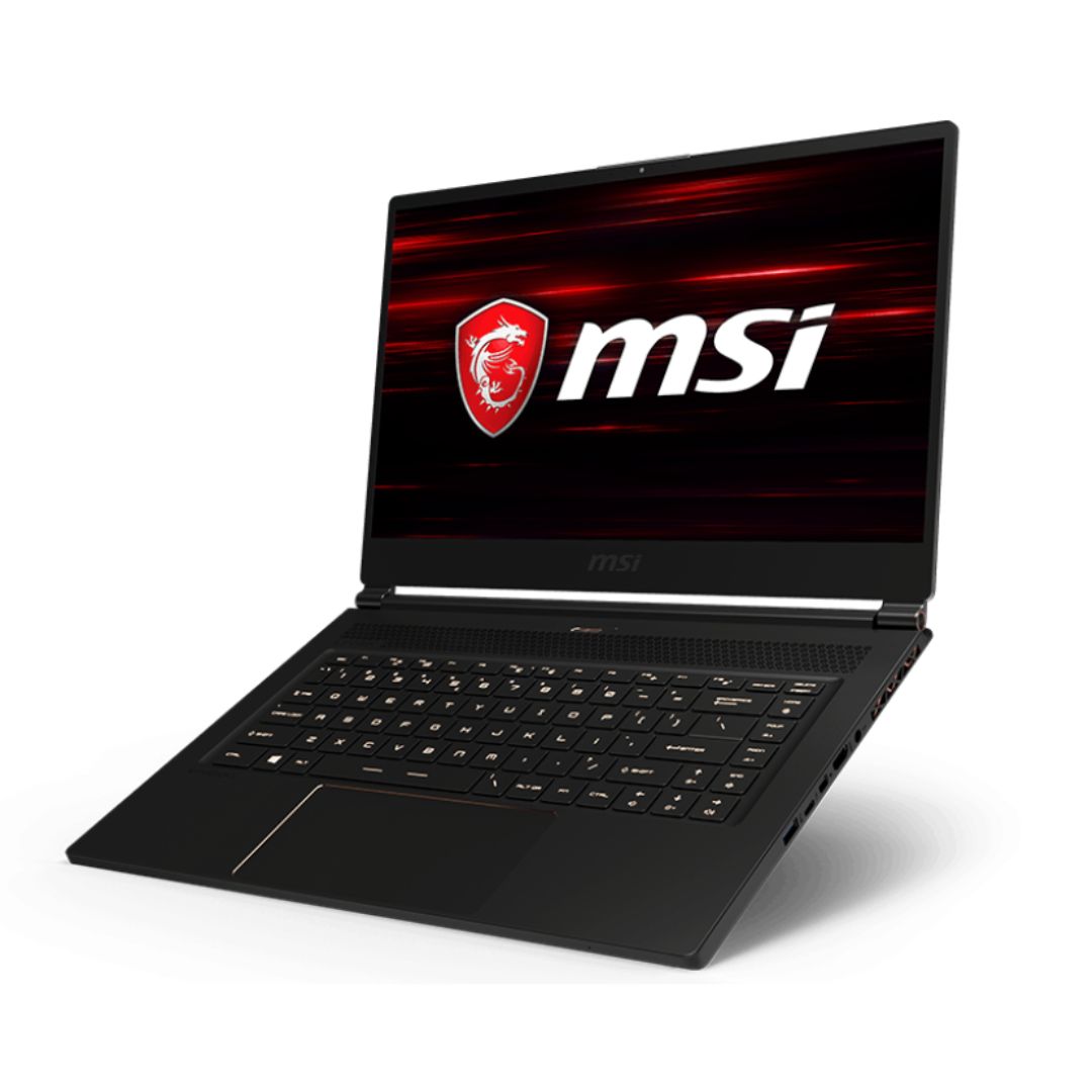 MSI GS65 Stealth - 15.6" FHD - i7-9750H - 16GB RAM- GTX 1660Ti - 512GB SSD - Black