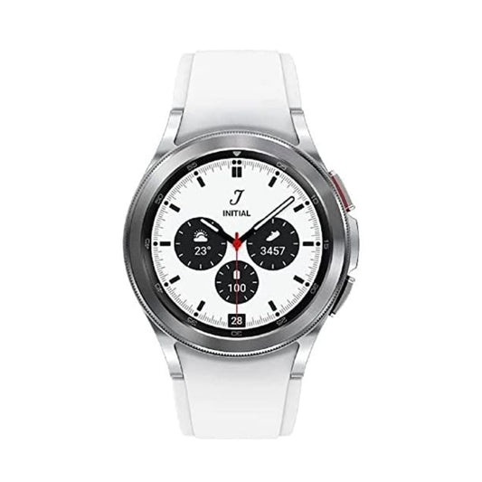 Samsung Galaxy Watch4 Classic Stainless Steel Smartwatch 42mm BT Silver - SM-R880NZSAXAA