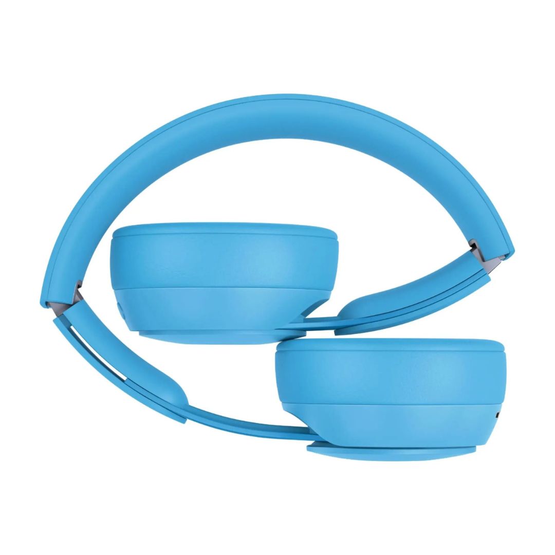 Beats Solo Pro More Matte Collection Wireless Noise Cancelling On-Ear Headphones – Light Blue – MRJ92LL/A