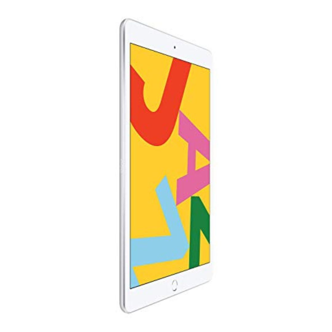 Apple iPad 7th Gen (2019) - WiFi + Cellular 32GB - Silver - MW6X2LL/A
