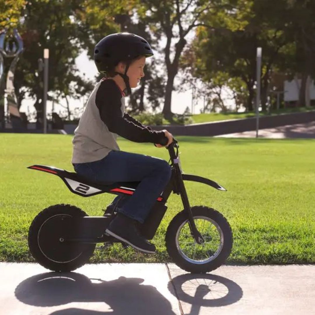 Razor - MX125 Dirt Rocket eBike w/ 5.3 Miles Max Operating Range and 8 mph Max Speed - Blue - 15118244