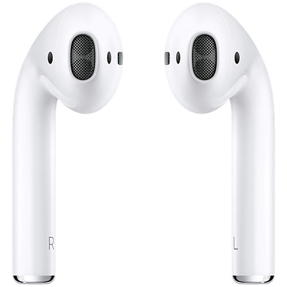 Apple AirPods White In-Ear Headset with Wireless Charging Case - MMEF2AM/A
