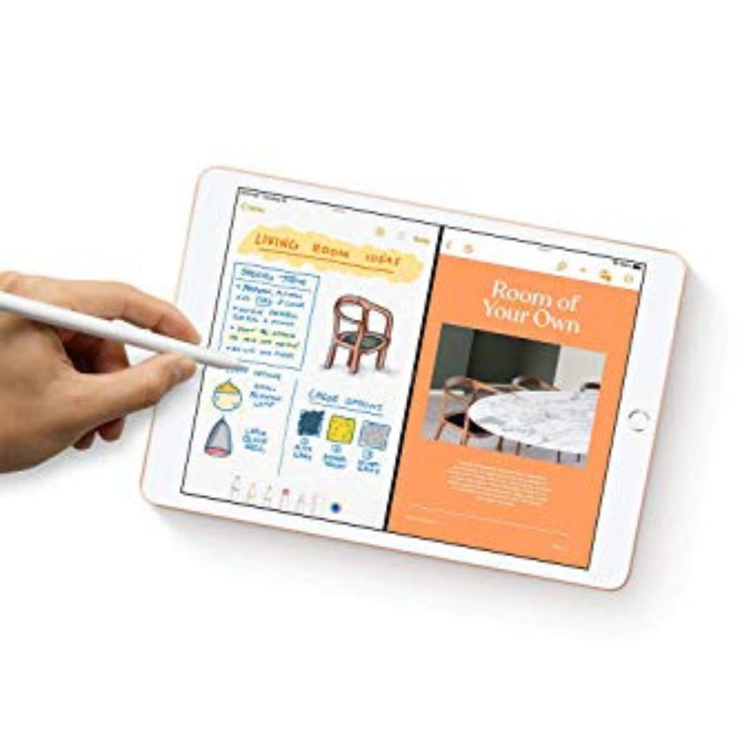 Apple iPad 7th gen - Gold - 32GB - Wi-Fi + Cellular - MW6Y2LL/A