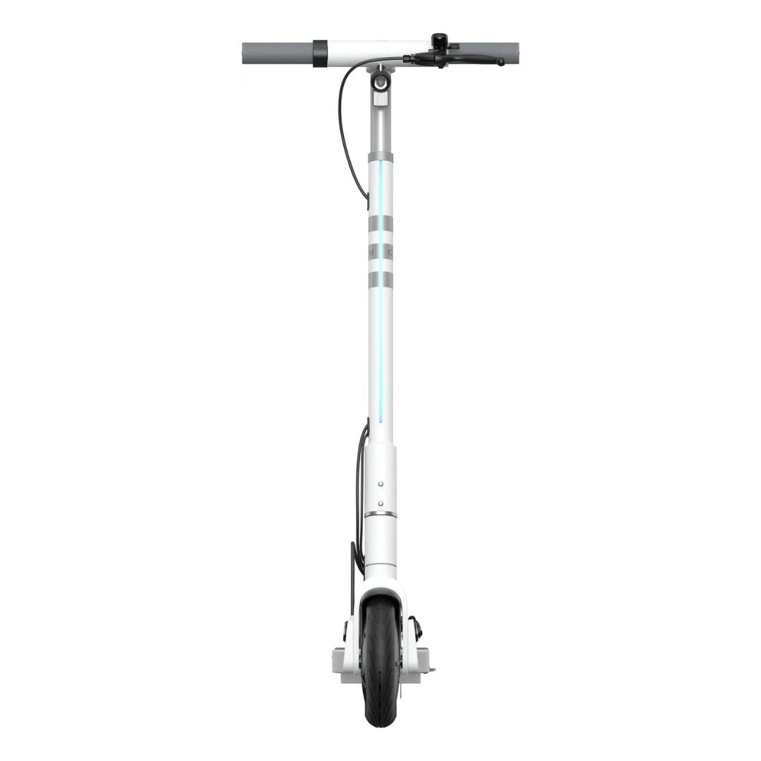 OKAI - Neon II Electric Scooter w/ 25 Miles Operating Range & 15.5 mph Max Speed - White - ES20-WHITE