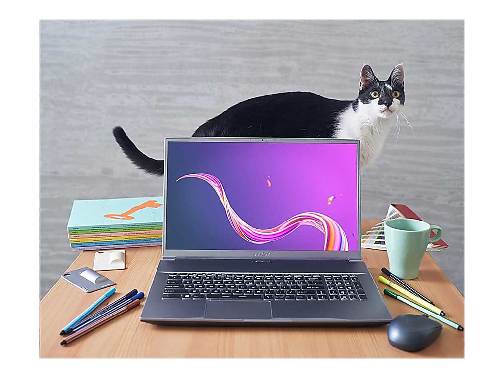MSI - Creator 17M 17.3 Laptop - Intel Core i7 - 16GB Memory - NVIDIA GeForce RTX 2060 - 1TB SSD - S