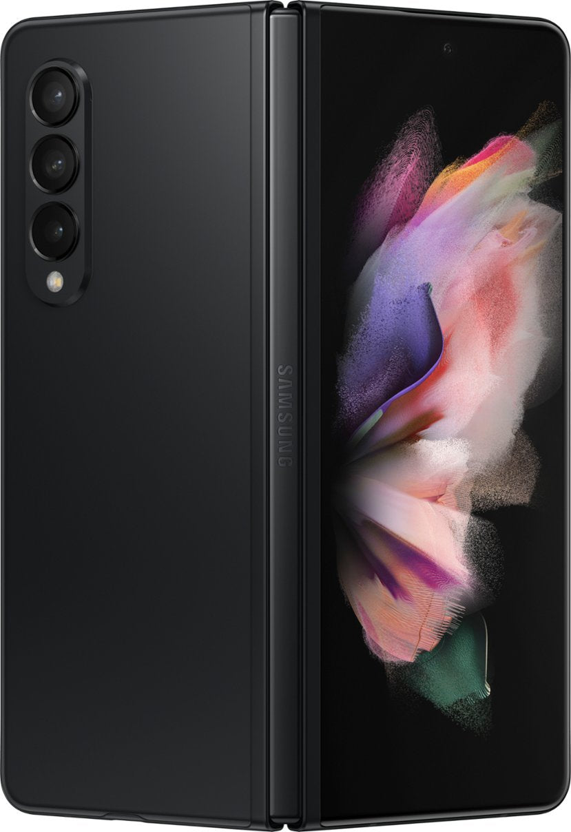 T-Mobile Locked Samsung Galaxy Z Fold3 5G - (256GB, Phantom Black) - SM-F926UZKAXAU