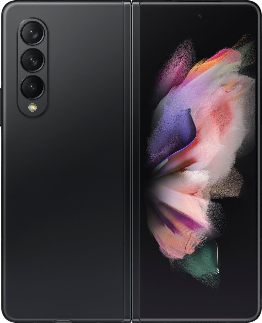 T-Mobile Locked Samsung Galaxy Z Fold3 5G - (256GB, Phantom Black) - SM-F926UZKAXAU