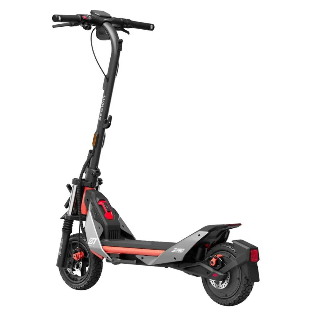 Segway - ZT3 Pro Kick Scooter w/43.5 Max Operating Range & 24.9mph Max Speed - Black - 051801U