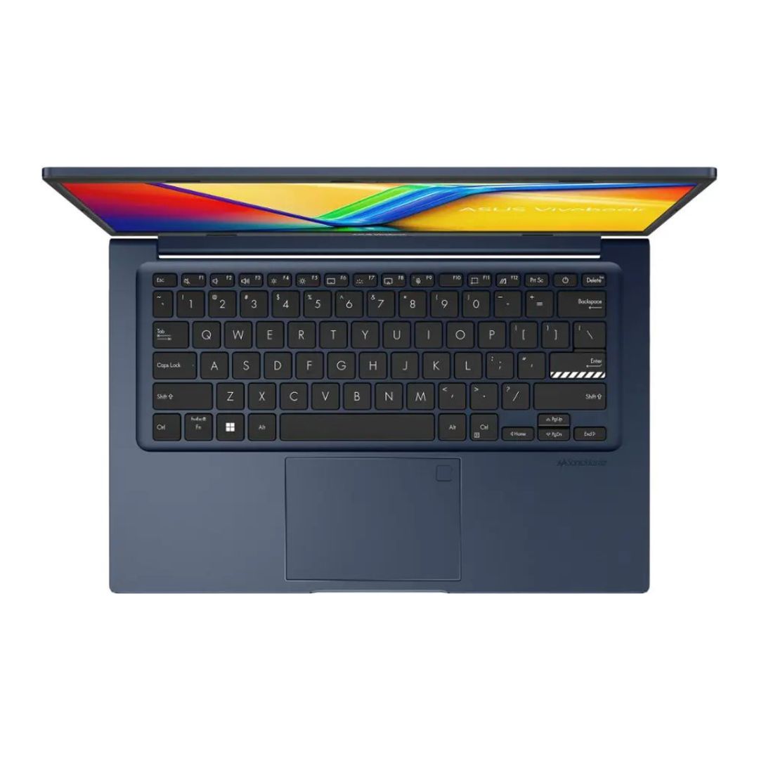 Asus Vivobook X1404ZA – 14" FHD – Intel Core i3-1215U – 8GB RAM – 128GB SSD – Quiet Blue – X1404ZA-I38128