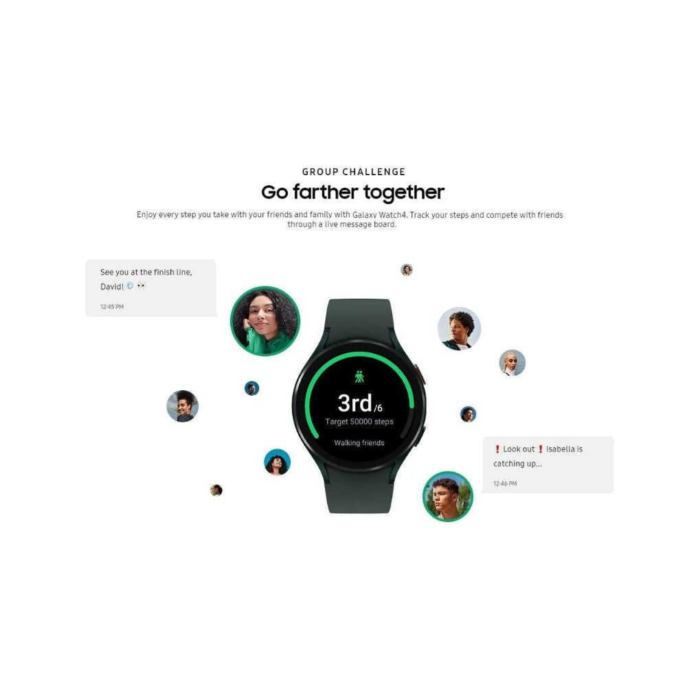 Samsung Galaxy Watch4 Aluminum Smartwatch 40mm LTE - Black - SM-R865UZKAXAA
