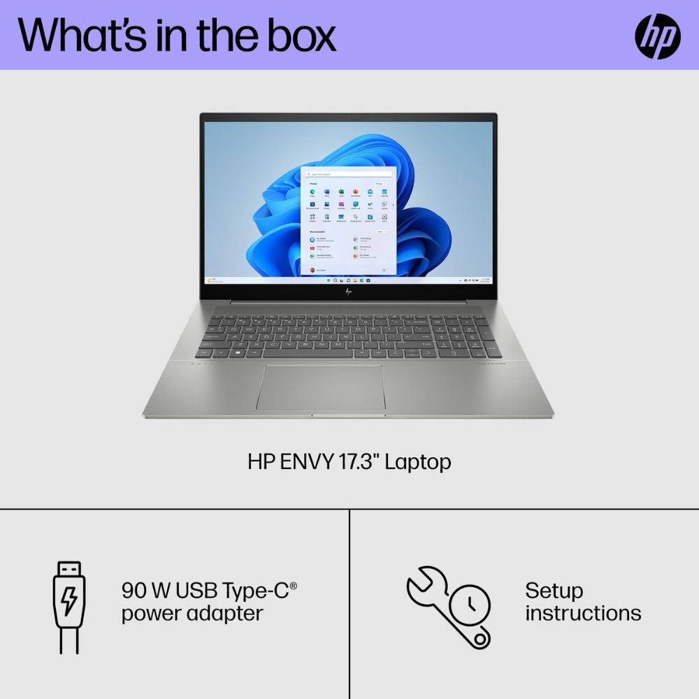 HP Envy - FHD Touch - i7 13700H - 12GB RAM - 1TB SSD - Silver