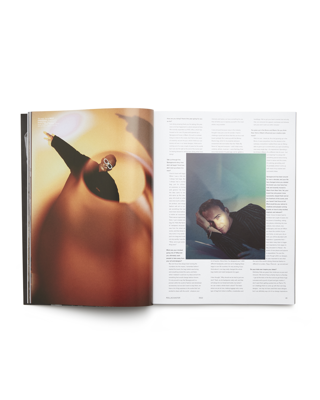 ROLLACOASTER MAGAZINE DBD INTERVIEW COVER LIMITED EDITION UK PRINT
