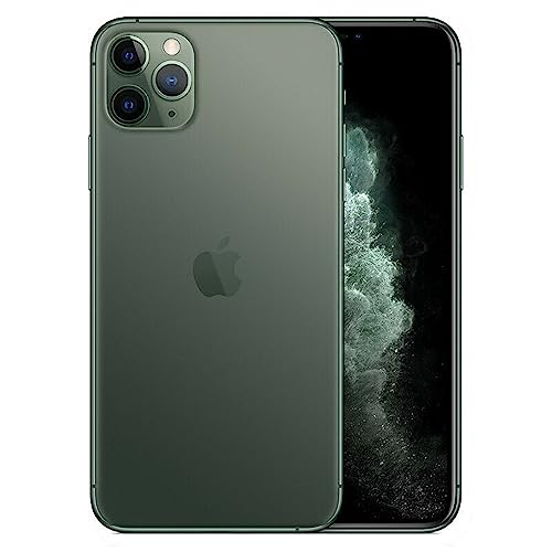 Unlocked - Apple iPhone 11 Pro Max, US Version, 512GB, Midnight Green - MWHC2LL/A