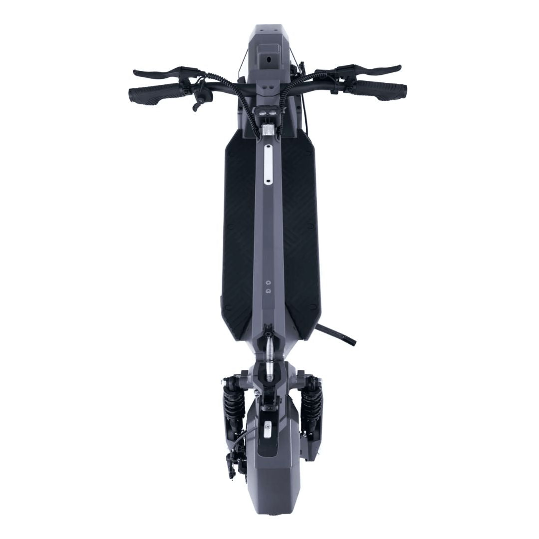 GoTrax - RAPTOR Electric Scooter w/28 mi Max Operating Range & 30mph Max Speed - Gray