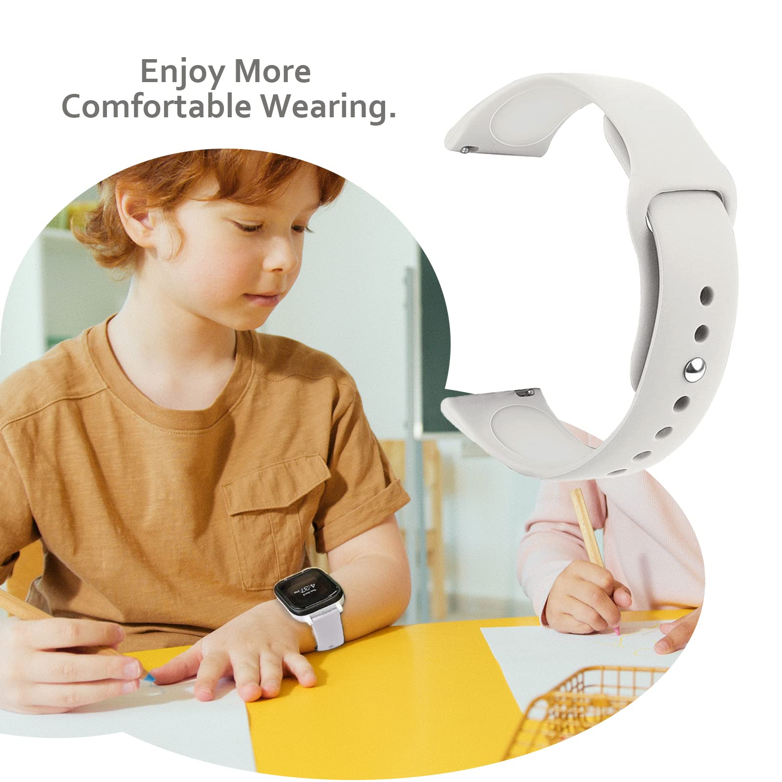 T-Mobile SyncUP Kids Watch - 8GB - White - TMUS-SKW-1