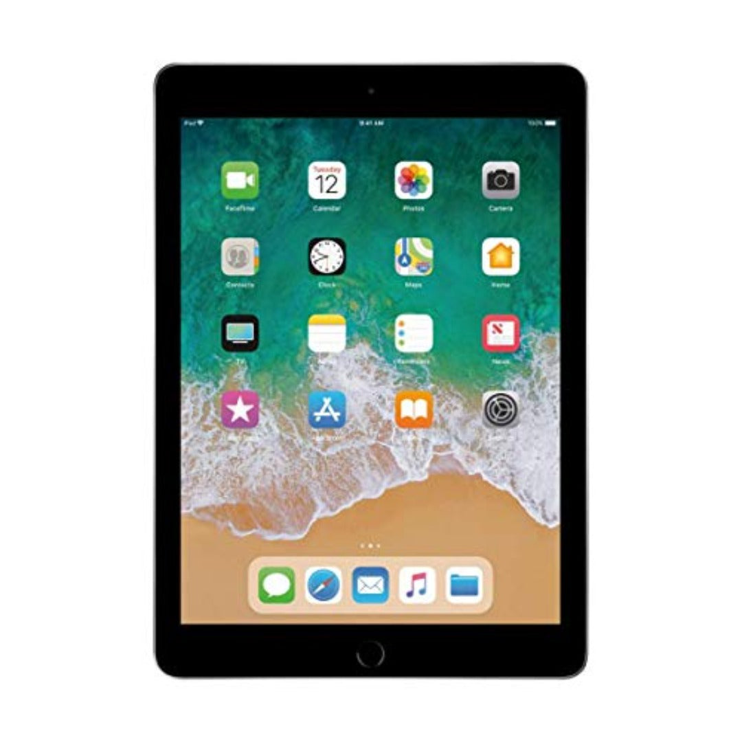 Apple iPad 9.7in 6th Generation WiFi + Cellular (32GB, Space Gray) - MR6V2LL/A