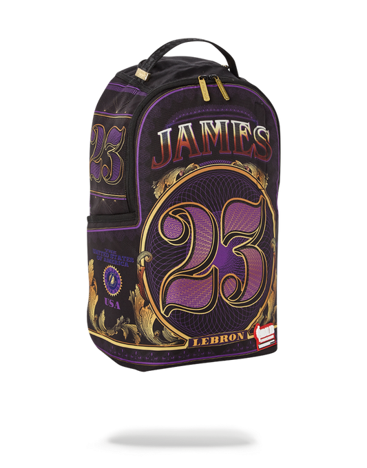 NBA LEBRON MONEY BACKPACK