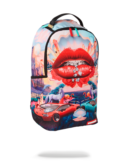 LIPS AND FAMOUS BACKPACK