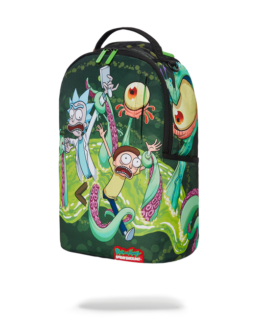 RICK & MORTY PORTAL SHARKMOUTH BACKPACK (DLXR)