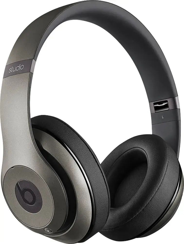 Beats by Dr. Dre - Beats Studio2 Wireless Headphones - Titanium - MHAK2AM/B