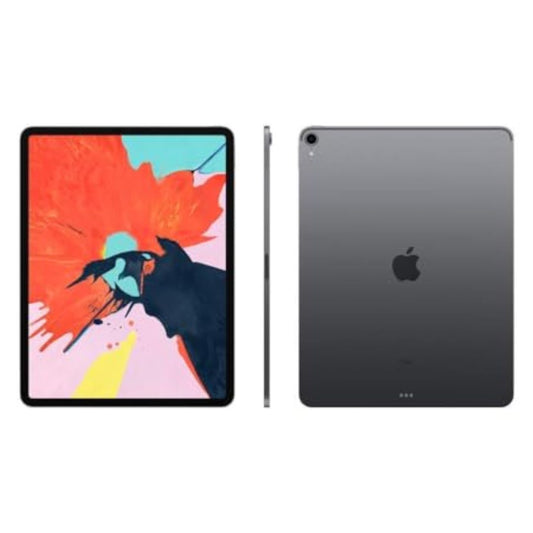 Apple iPad Pro (12.9-inch, Wi-Fi + Cellular, 64GB) - Space Gray 2018 - MTHN2LL/A