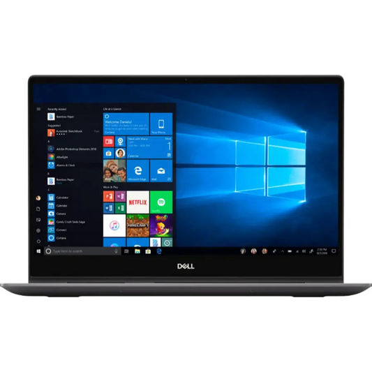 Dell - Inspiron 7590 2-in-1 15.6" 4K Touch-Screen Laptop - Intel Core i7-8565U - 16GBRAM - 512GB SSD + 32GB Optane - Black - I7590-7117BLK-PUS