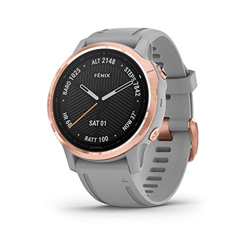 Garmin - fēnix 6S Sapphire GPS Smartwatch 42mm  - Rose Gold - 010-02159-20