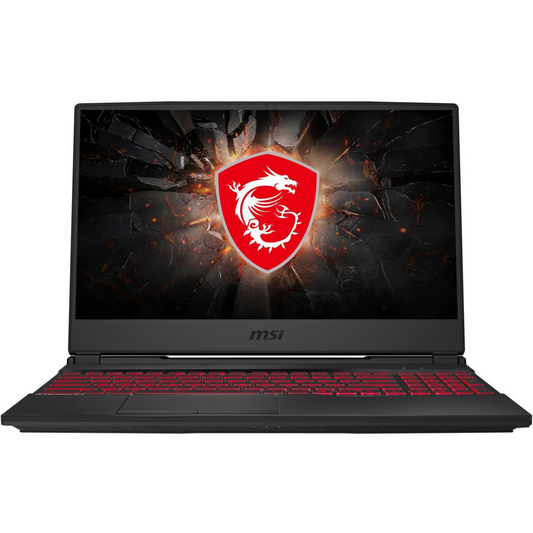 MSI GL65 Leopard 10SDR-492 - FHD - i7-10750H - 16GB RAM - GTX1660 - 1TB HDD / 512GB SSD - Black
