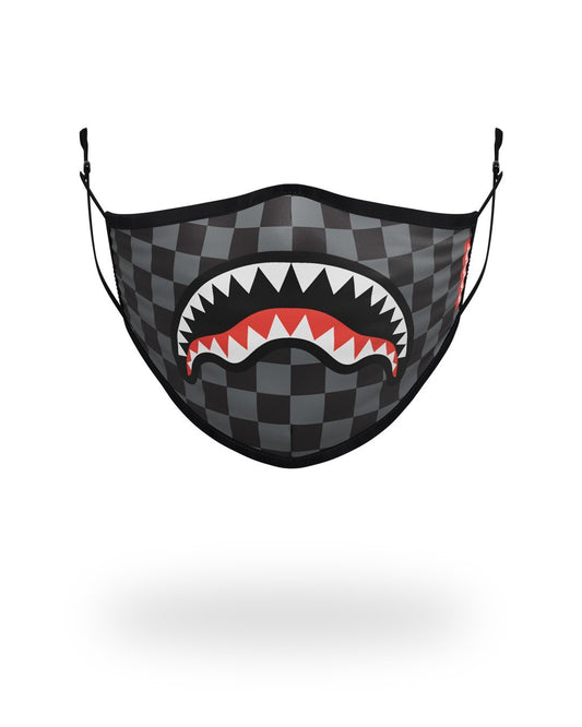 SHARKS IN PARIS (GREY) FORM-FITTING MASK